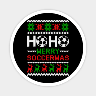 Ho Ho Ho Merry Soccermas Magnet